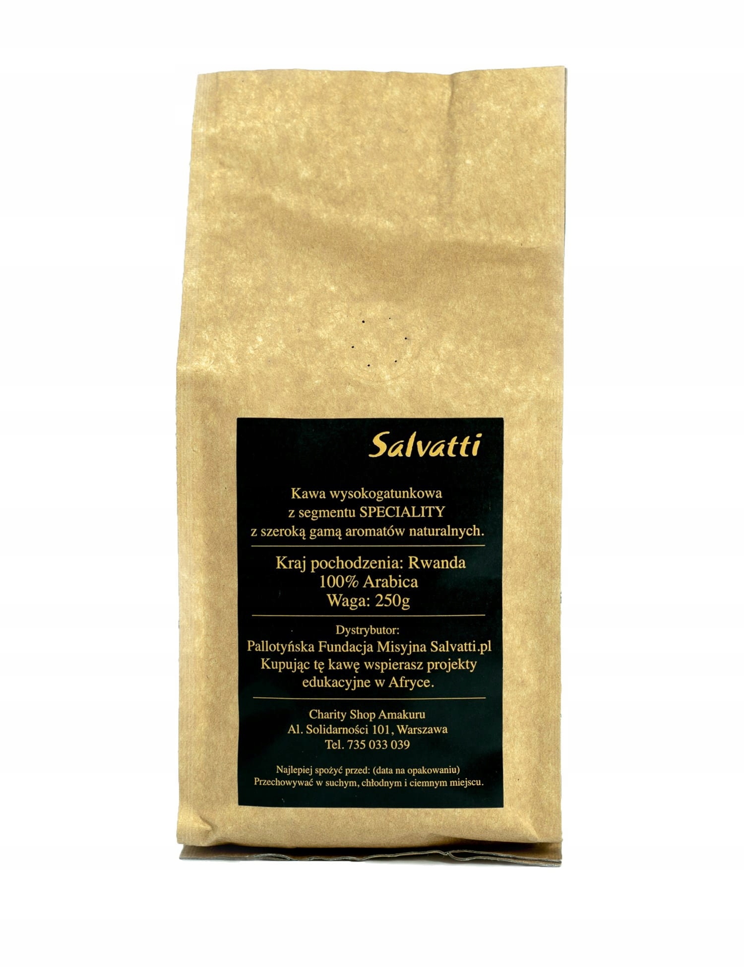Kawa ziarnista Cyahinda 250 g – Wyjątkowy smak z Rwandy