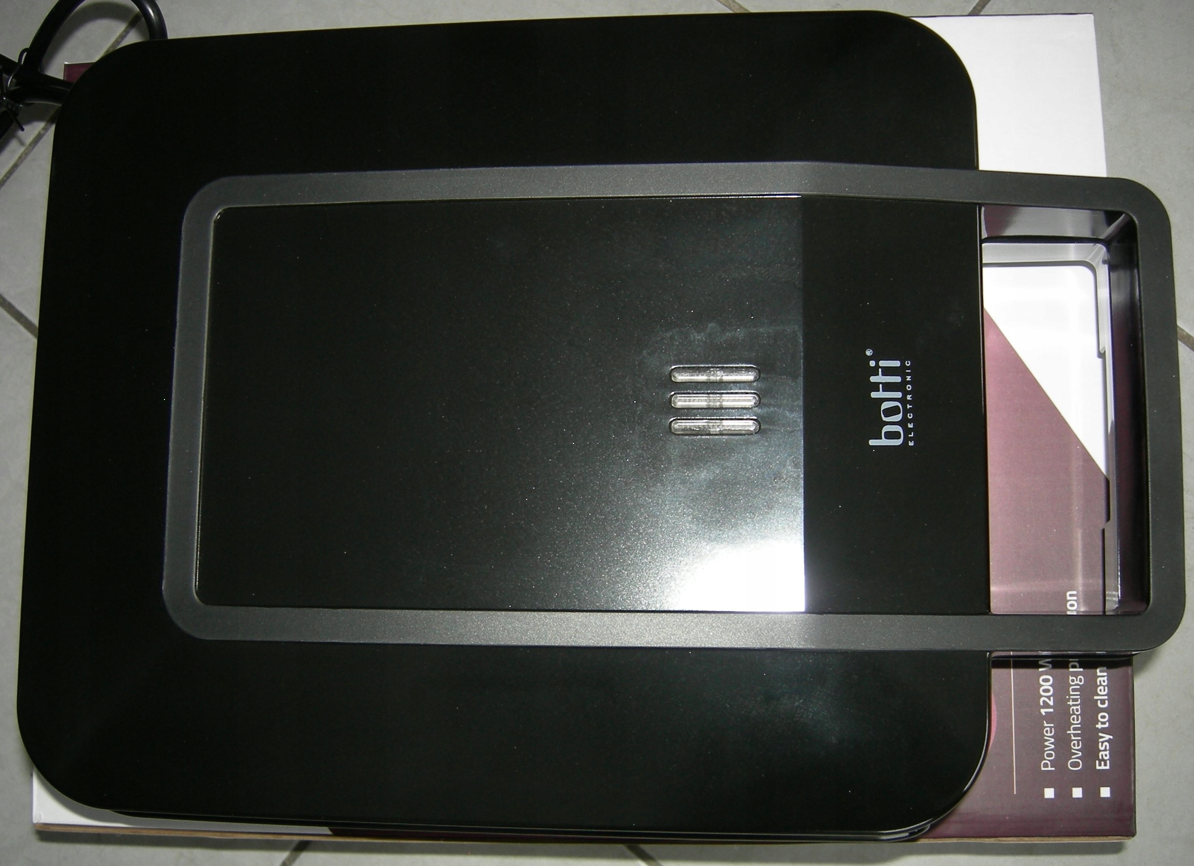 Wydajność i moc 1200W dla szybkiego nagrzewania