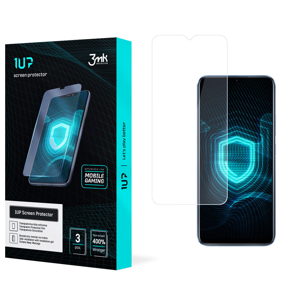 REALME C25 - 3MK 1UP – Ochrona ekranu dla graczy mobilnych