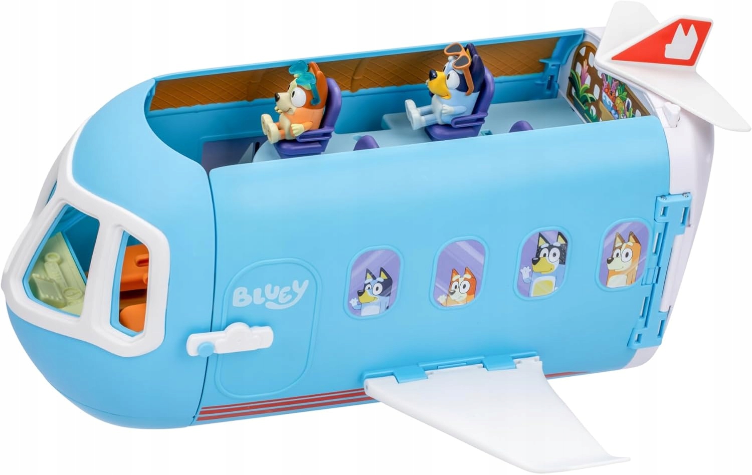 Wymiary i zawartość zestawu Bluey 3-w-1