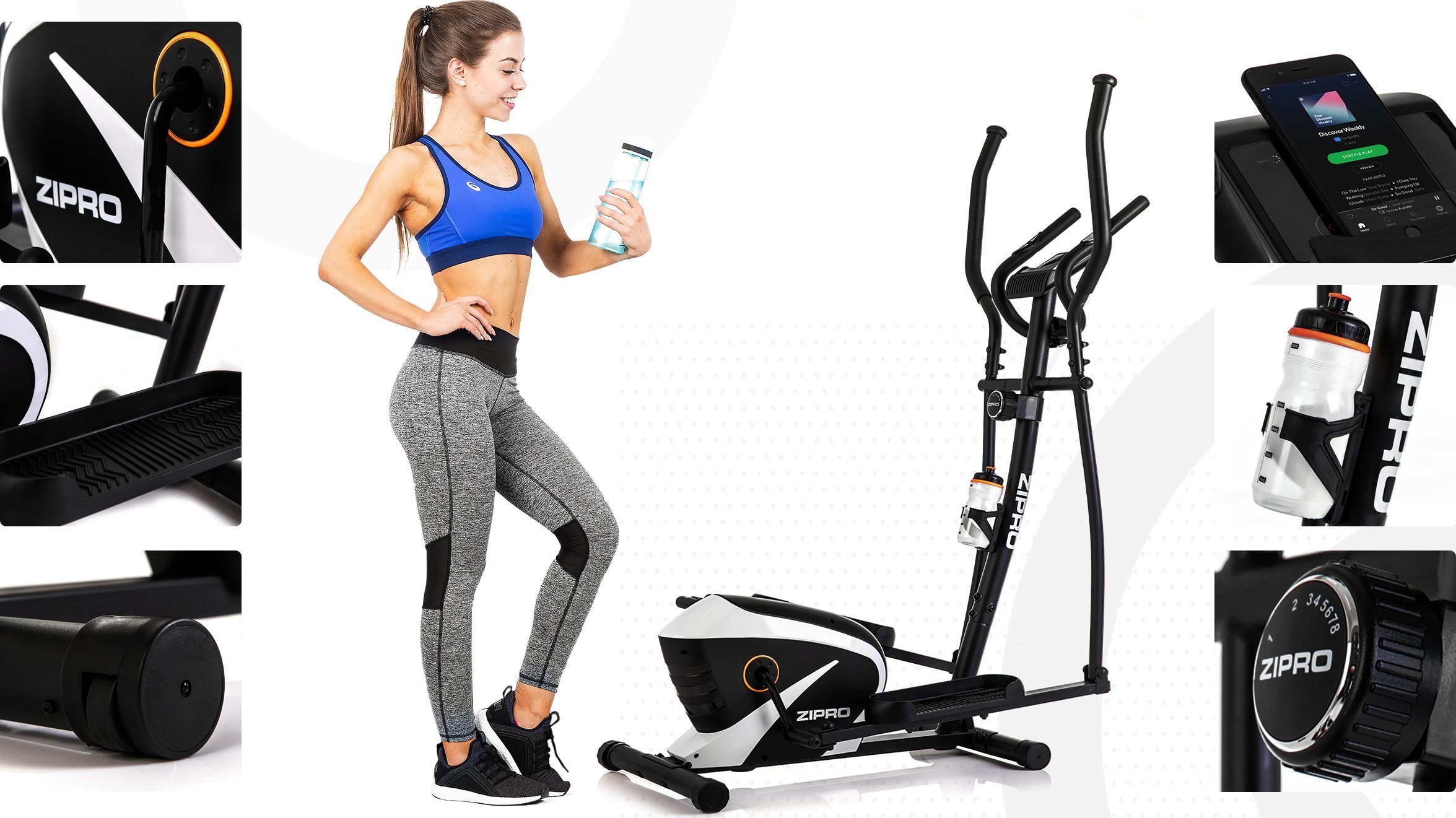 Orbitrek magnetyczny Shox RS Zipro