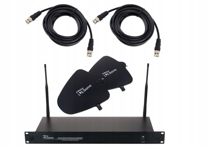 Zestaw the t.bone free solo Antenna 4-kanałowy rozgałęźnik antenowy UHF – Profesjonalne rozwiązanie dla systemów bezprzewodowych