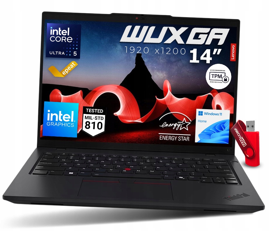 Lenovo ThinkPad L14 G5 – Wydajny laptop do biura