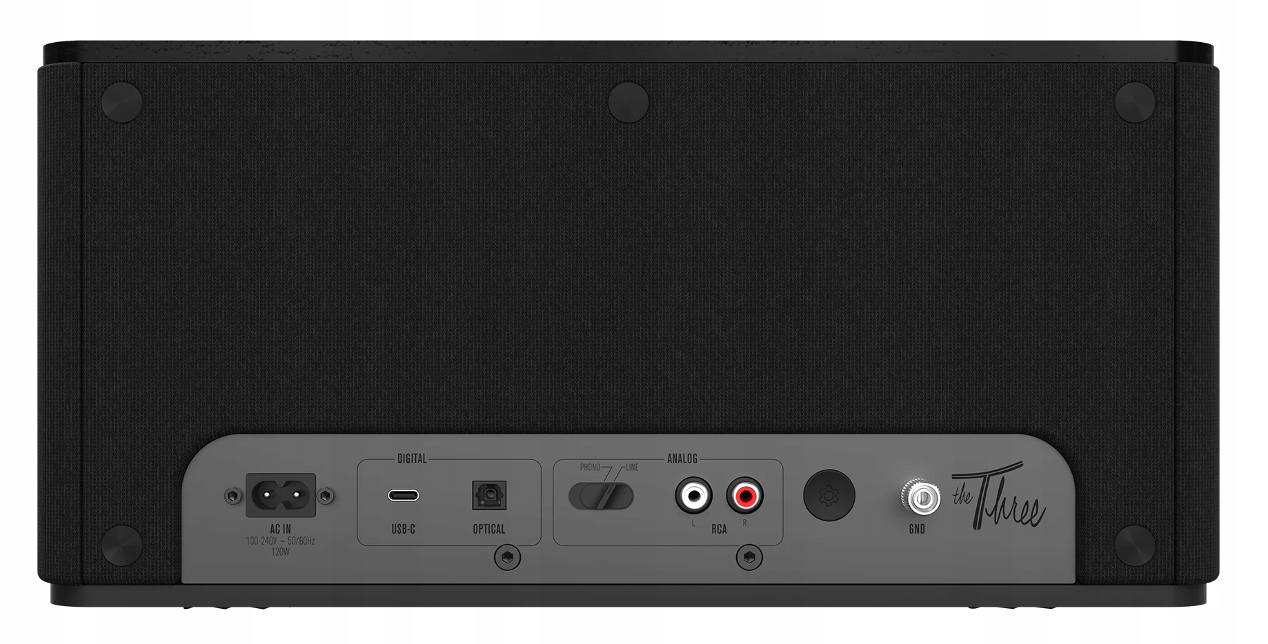 Wiele opcji podłączenia – USB-C, RCA i optyczne