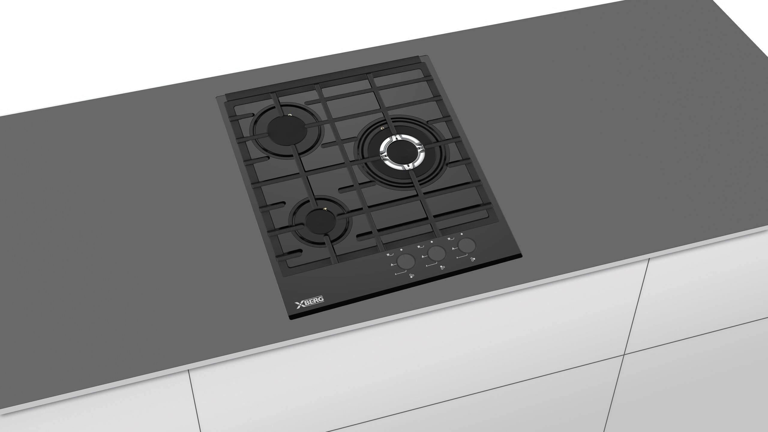 Zintegrowana zapalarka w pokrętłach – Wygodne uruchamianie palników