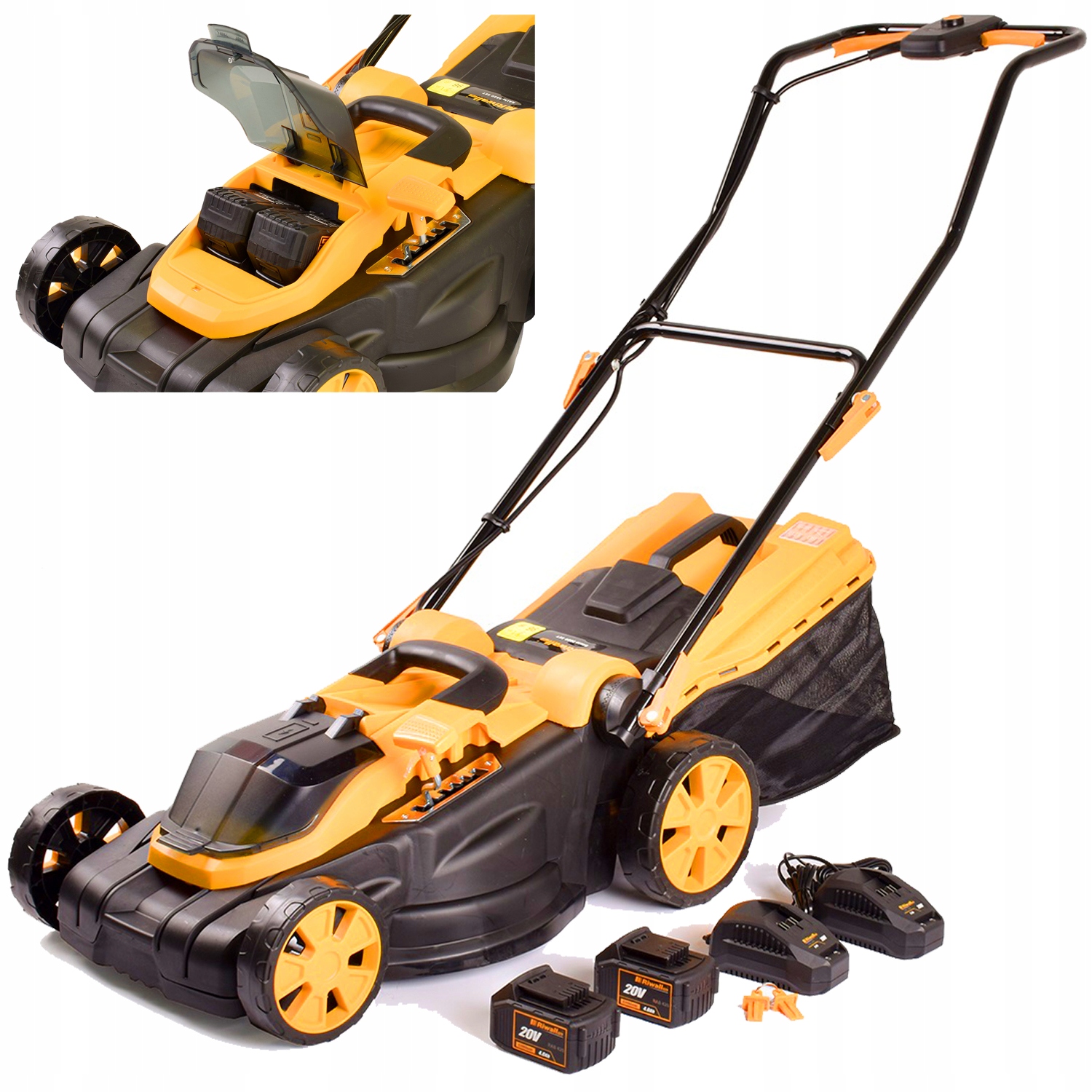 Funkcjonalność 4 w 1 – zbieranie, wyrzut tylny i więcej