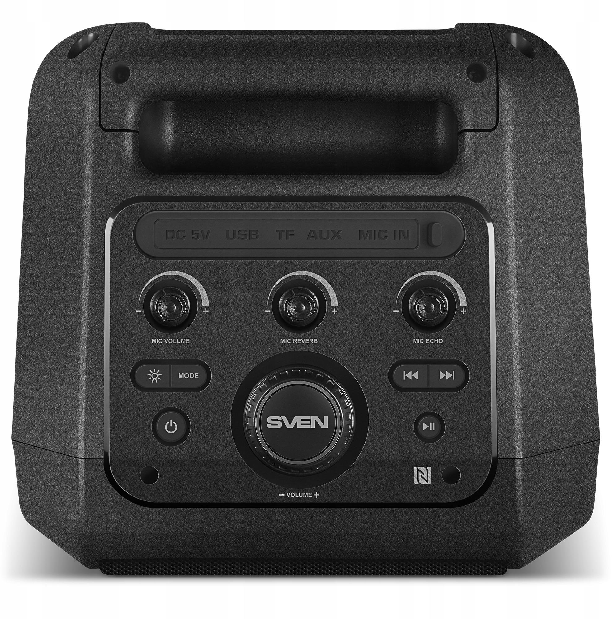 Funkcje karaoke – Dwa wejścia mikrofonowe i kontrola echa