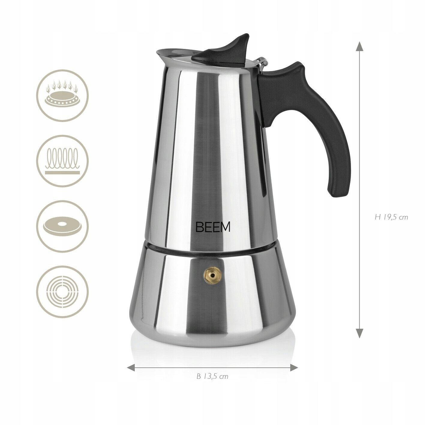 Bezpieczeństwo użytkowania – Zawór bezpieczeństwa i żaroodporna rączka