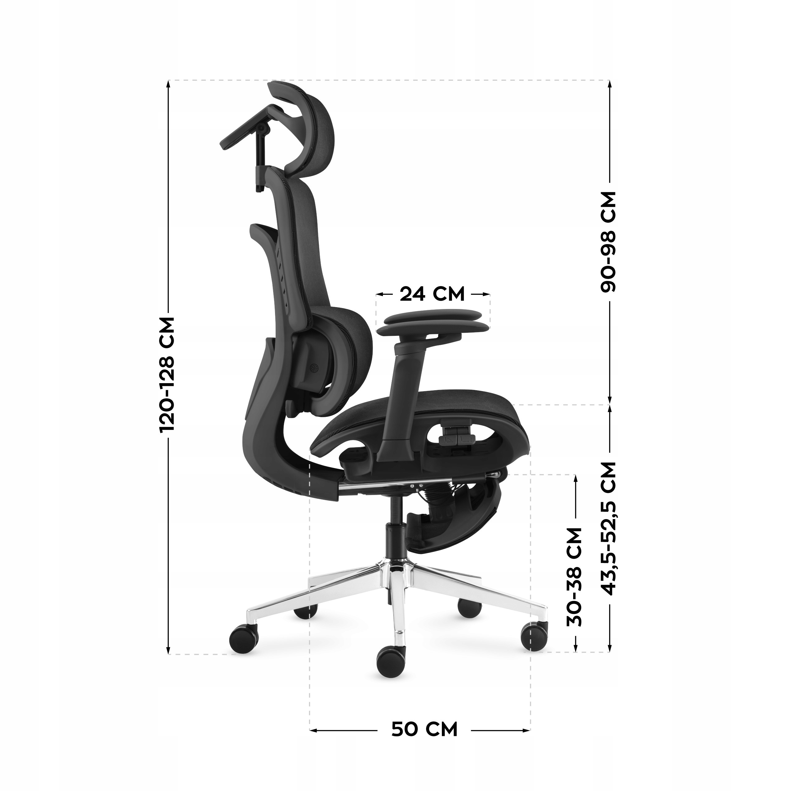 Ergonomiczna konstrukcja dla zdrowego siedzenia