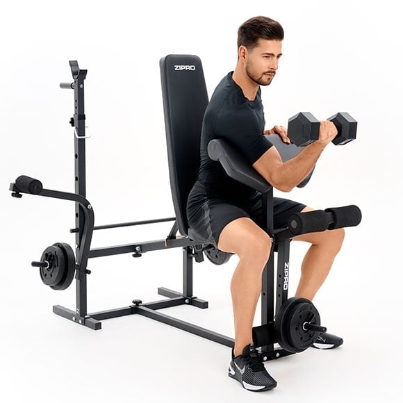 Ławka treningowa Zipro Ripped pod sztangę