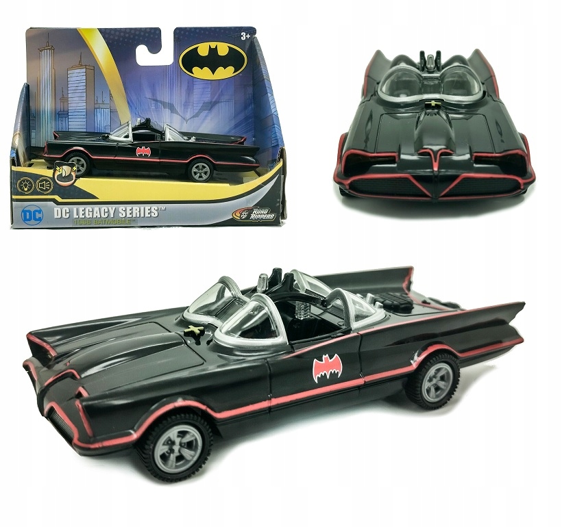 BATMOBILE MODEL 1966 ŚWIATŁO I DŹWIĘK ROAD RIPPERS