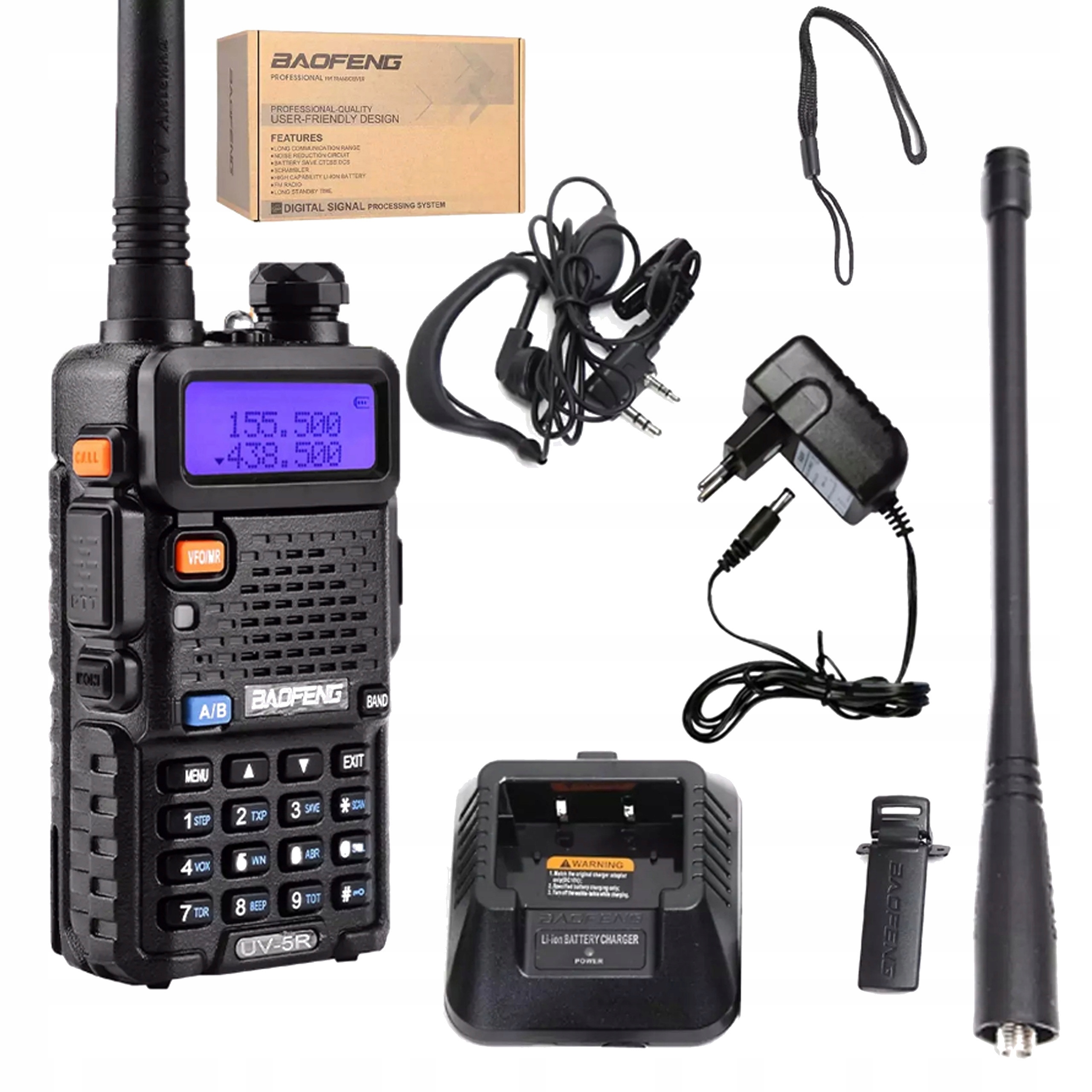 Wydajność i moc – Radiotelefon Baofeng UV-5R 8W