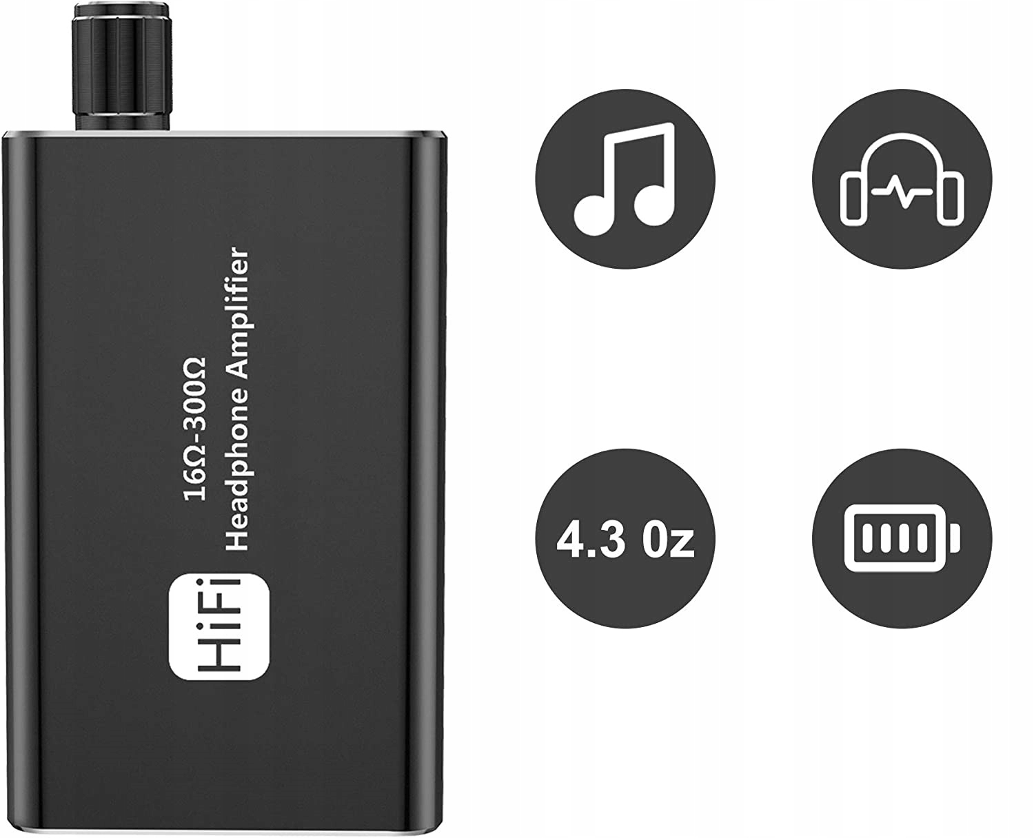 Wzmacniacz słuchawkowy Hi-Fi Aux 3,5mm – Doskonała jakość dźwięku