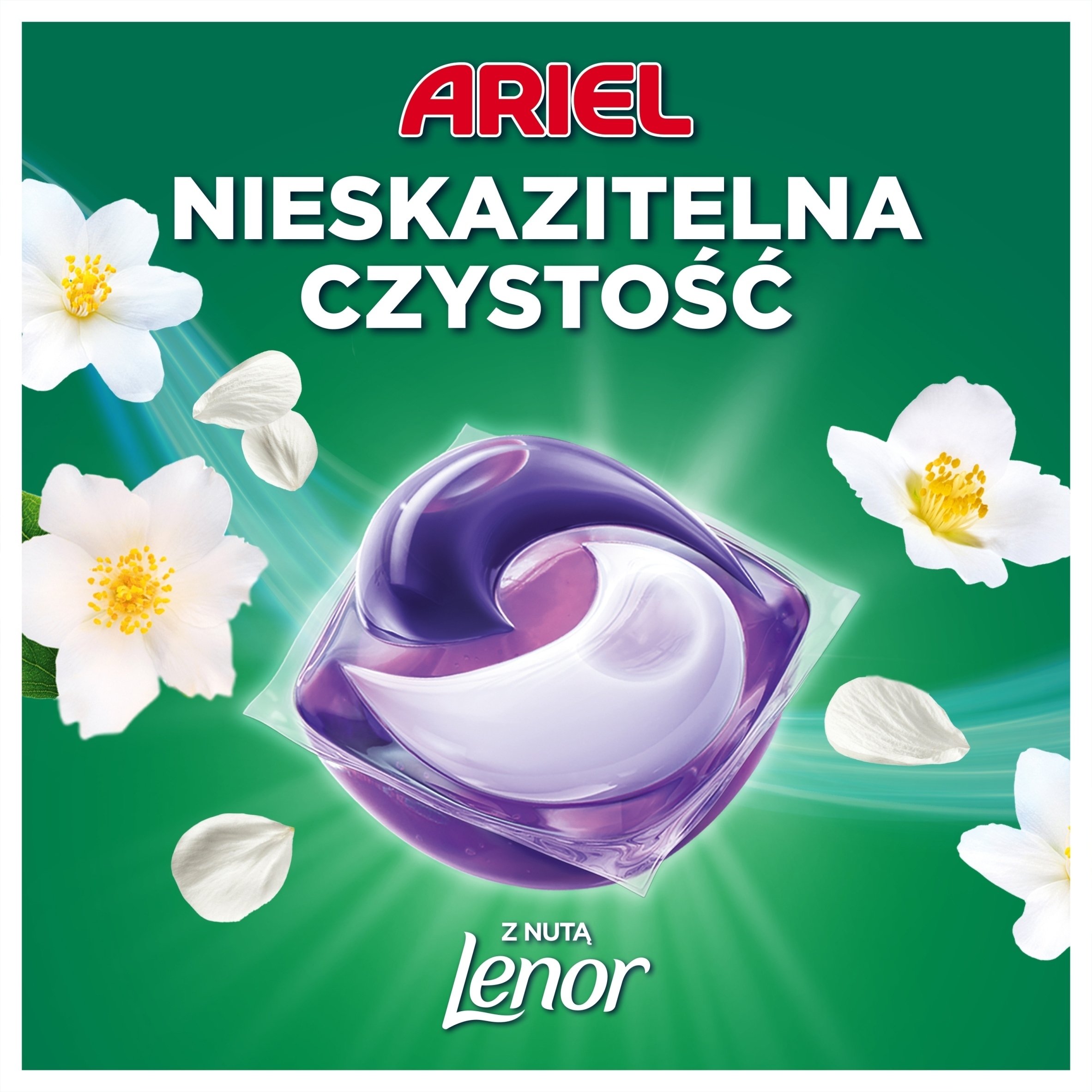 Kapsułki do prania Ariel All-in-1 Fresh Breeze – Doskonała czystość i świeżość