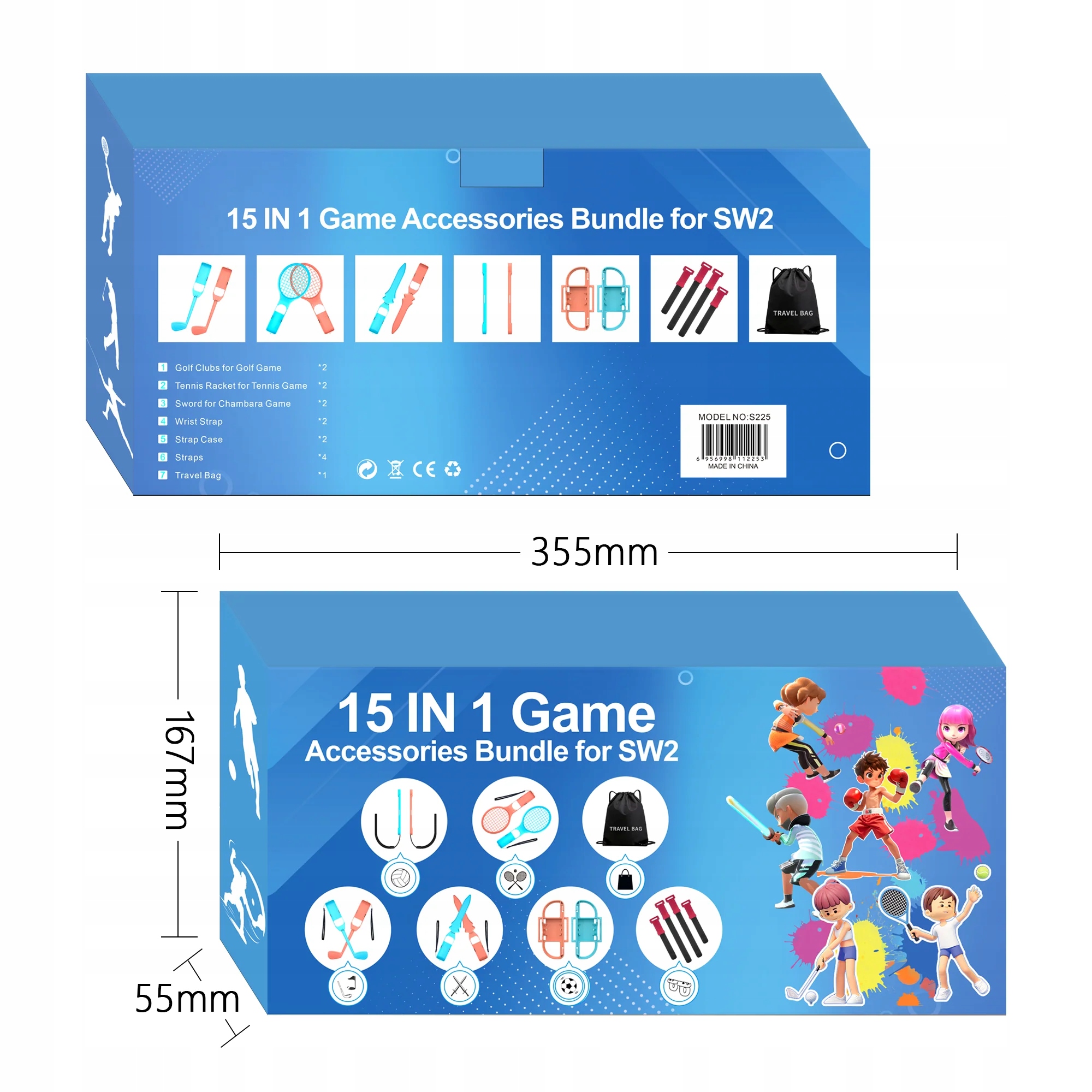 Realistyczne akcesoria do gier ruchowych