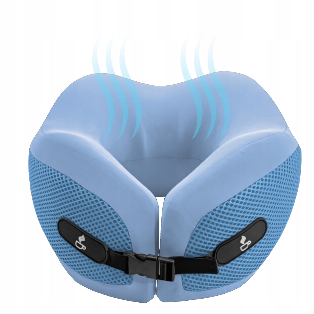 Poduszka podróżna turystyczna rogal na szyję Medi Sleep – Komfort w każdej podróży