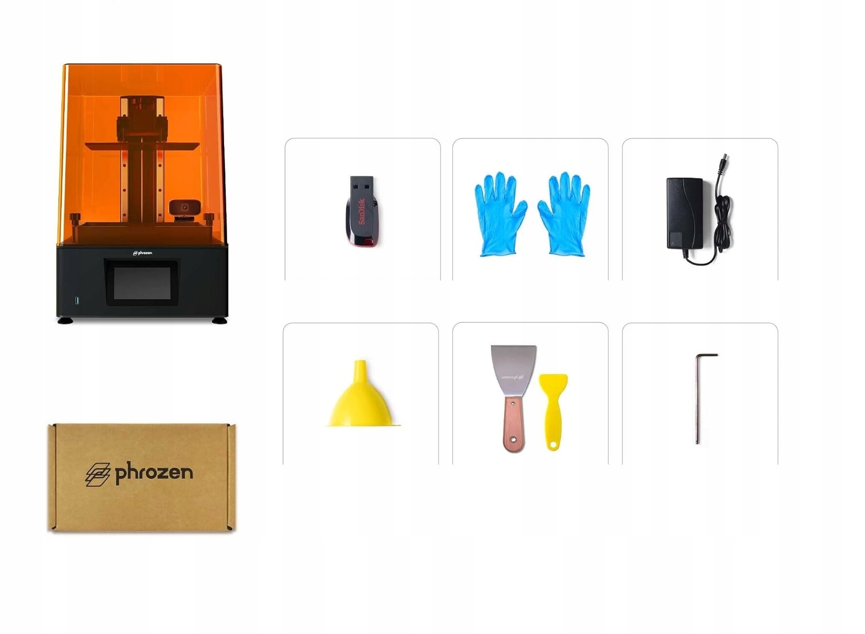 Zestaw akcesoriów do drukowania 3D
