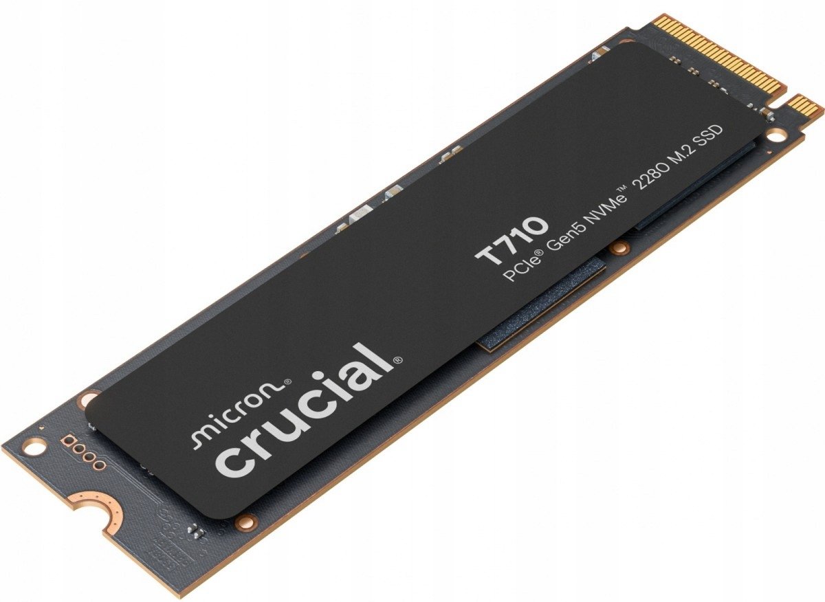 Dysk SSD Crucial T710 1TB M.2 NVMe PCIe 5.0 – Wydajność na najwyższym poziomie
