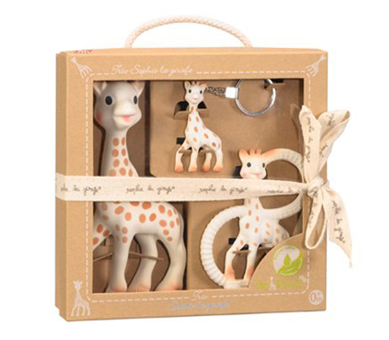 Vulli Rinkinys Vulli Trio Sophie la Girafe – Idealny zestaw dla mamy i maluszka