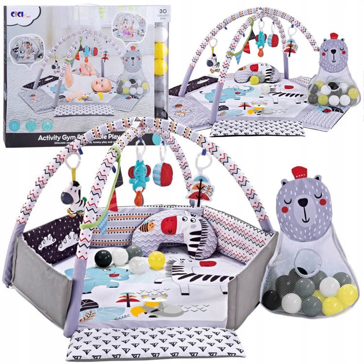 Zestaw akcesoriów – Kolorowe piłki i zabawki