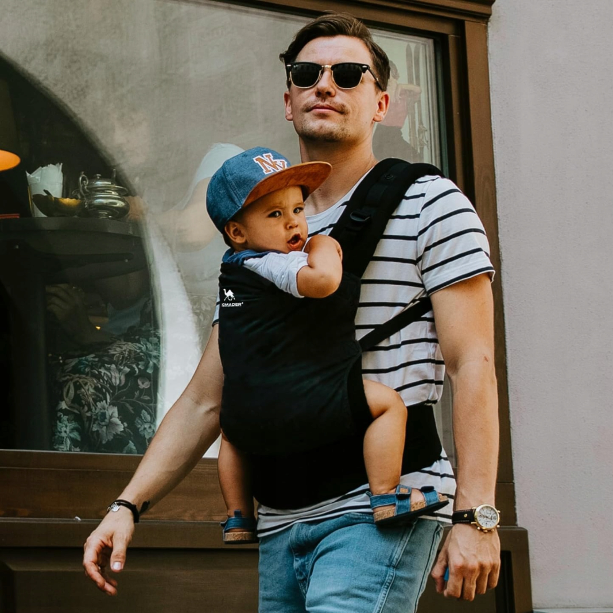 Nosidełko dla Dziecka Nosidło Ergonomiczne na Plecy Miejskie 100% Bawełna Rodzaj nosidła Biodrowe Klasyczne Miękkie Turystyczne