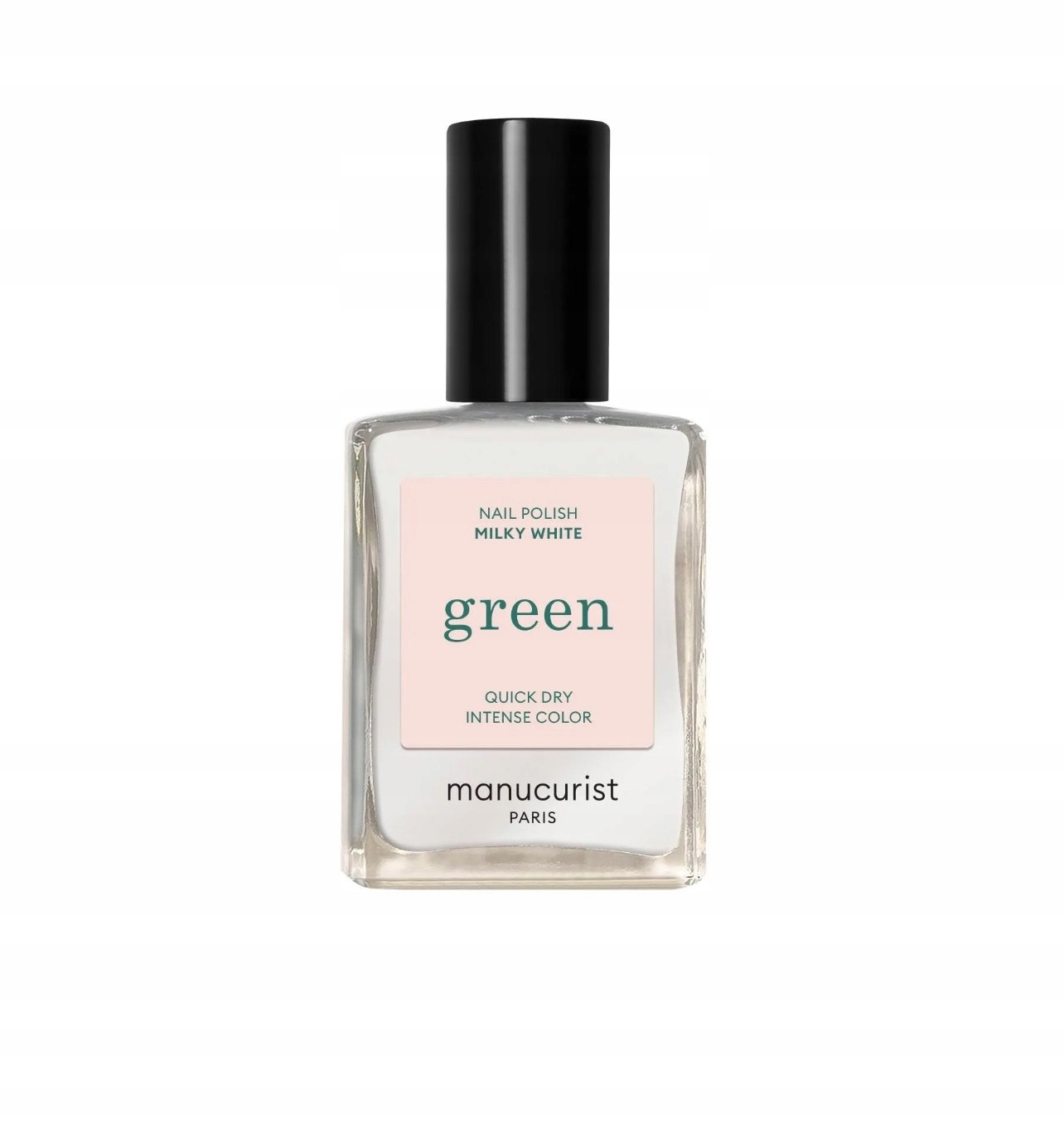 MANUCURIST Green* - Lakier do paznokci Milky White 15 ml – wybór dla Twoich paznokci