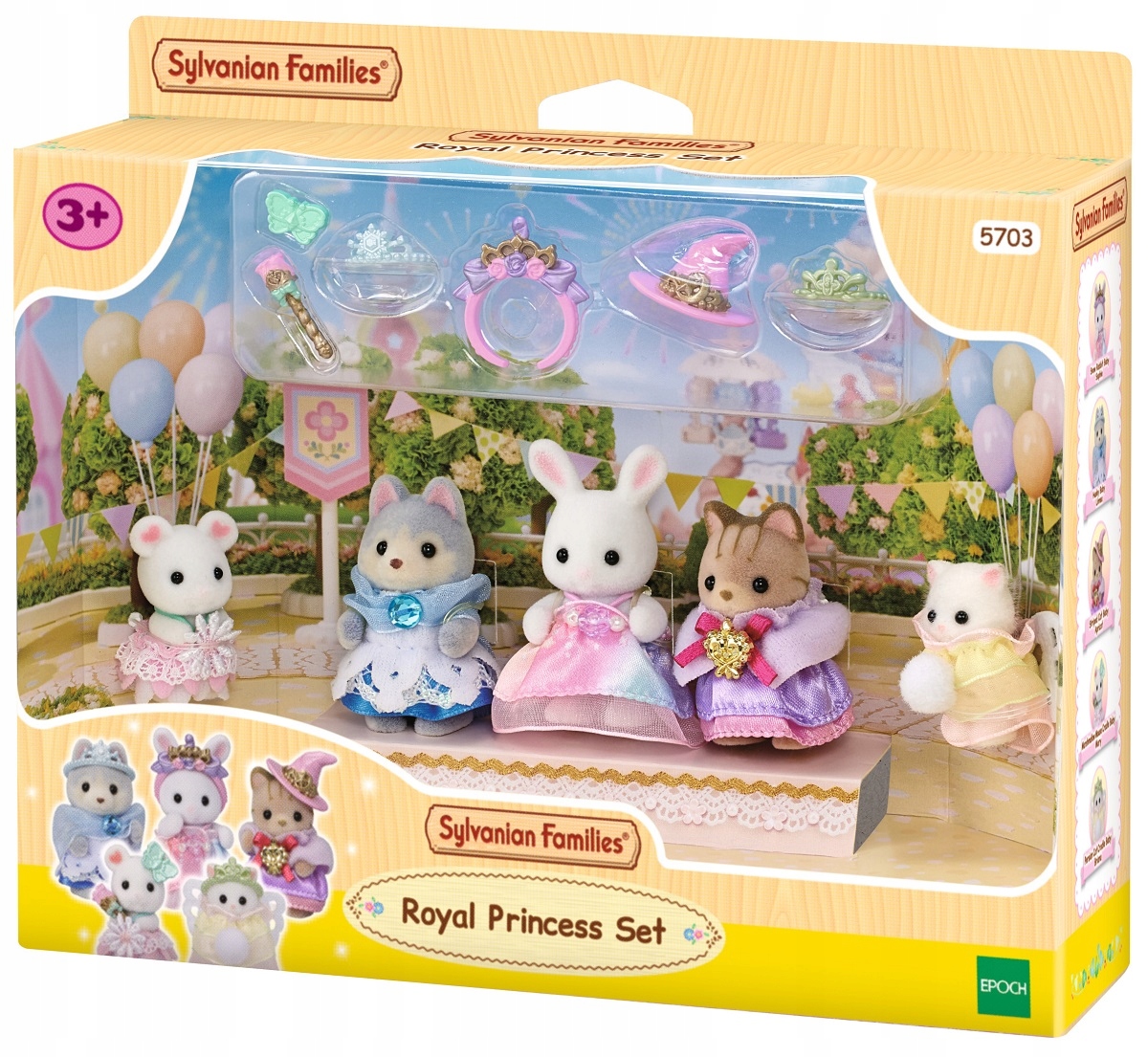 Bal Księżniczek – Zestaw figurek Sylvanian Families dla małych księżniczek