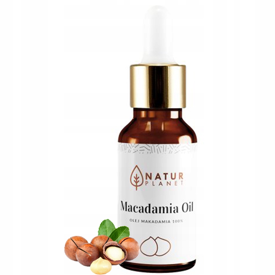 Natur Planet 100% Olejek Macadamia 30ml – pielęgnacja dla Twojej skóry