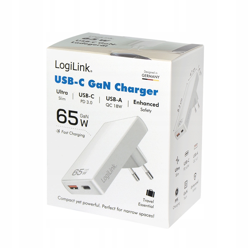 Szybkie ładowanie – USB-A z Quick Charge i USB-C z Power Delivery
