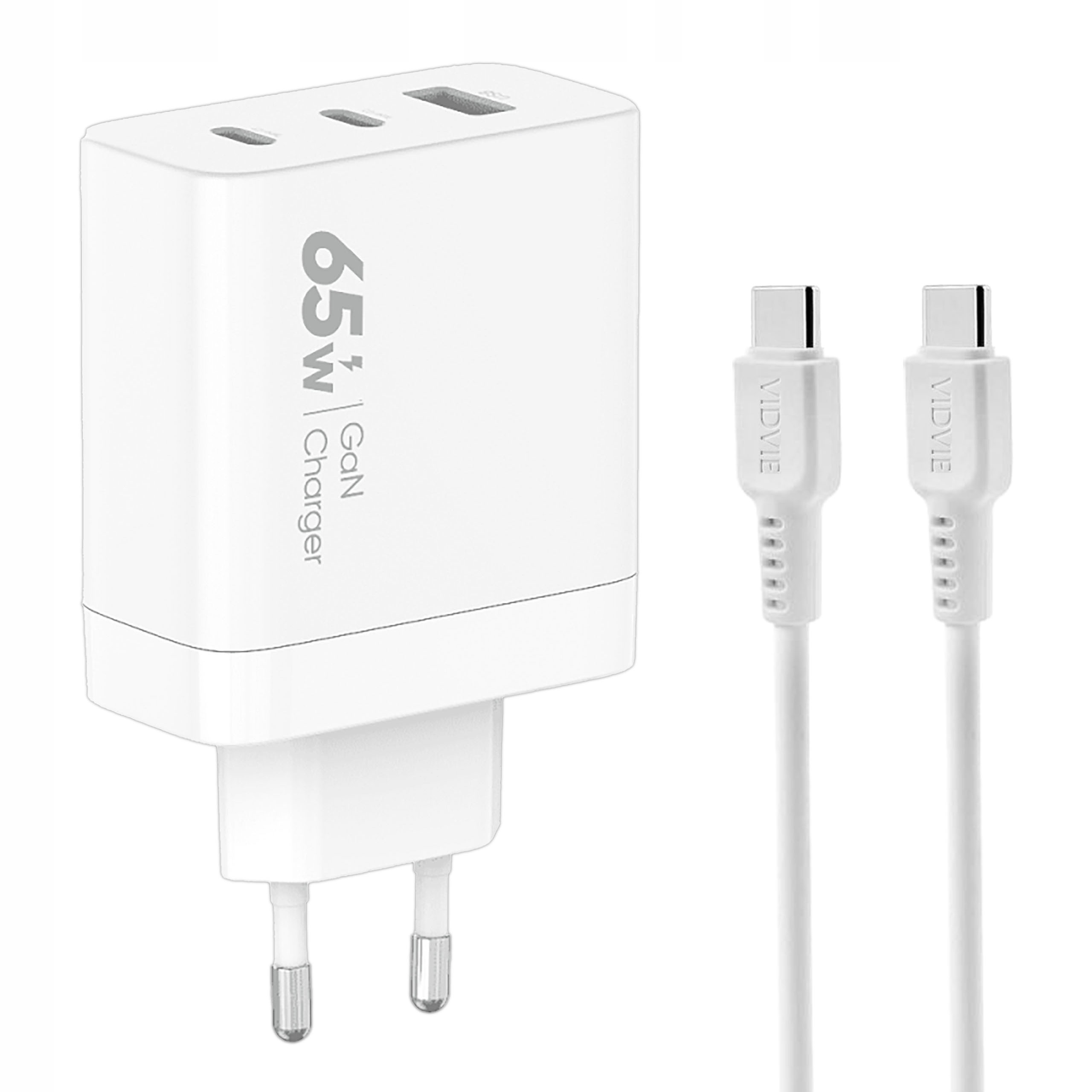 Uniwersalne złącza: 1x USB-A i 2x Type-C