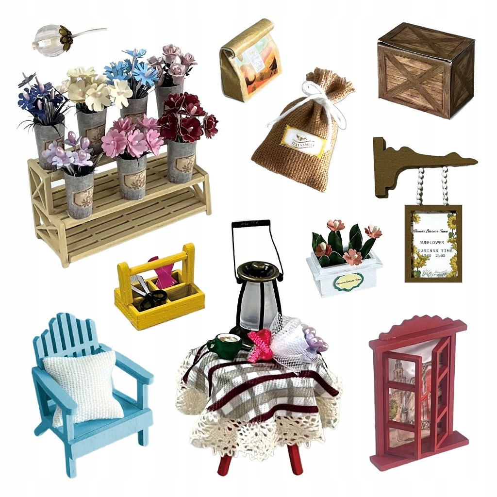 Rozwijaj wyobraźnię i motorykę z miniaturą domku