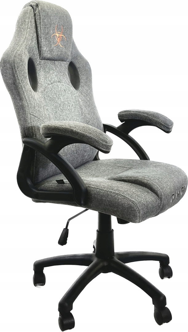 Fotel obrotowy do biurka CARRERA M STONE FABRIC – Komfort i styl w Twoim biurze