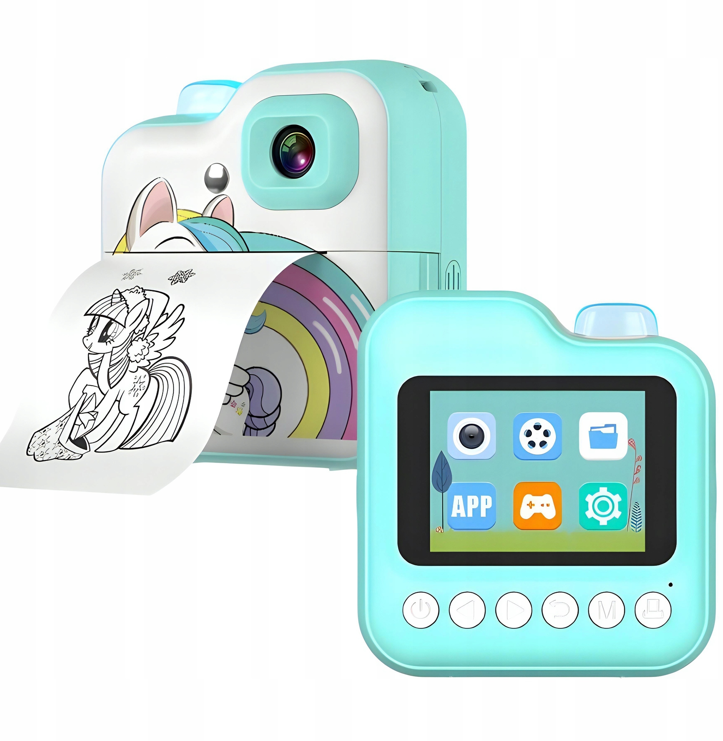 Wbudowana mini drukarka termiczna – Wydrukuj swoje zdjęcia natychmiast