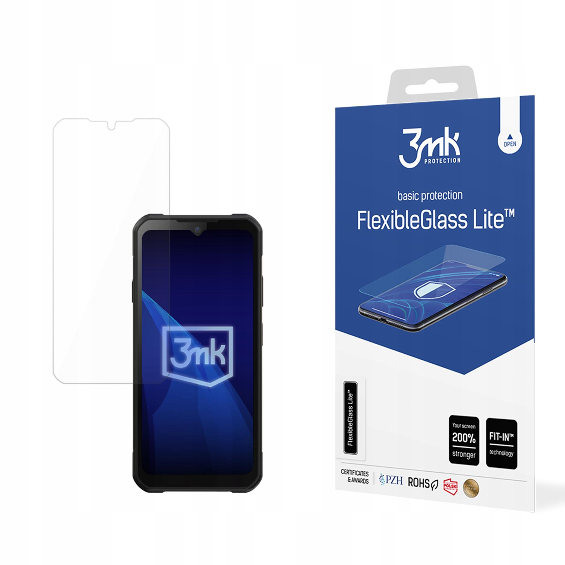 PAX A6650 - 3MK FlexibleGlass Lite – Najcieńsze szkło hybrydowe na rynku