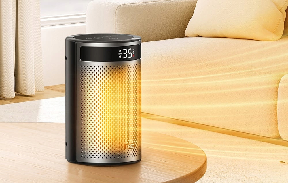 Szybkie ogrzewanie – Moc grzewcza 1500 W dla efektywnego ciepła