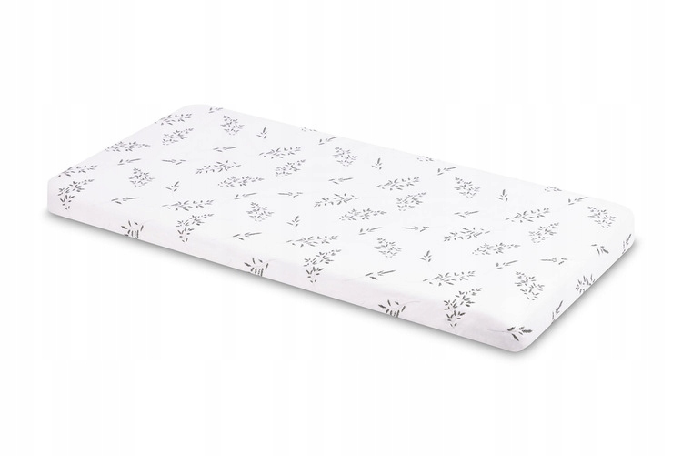 Prześcieradło drukowane Gałązka Zielona 60x120cm – Komfortowy sen dla Twojego dziecka
