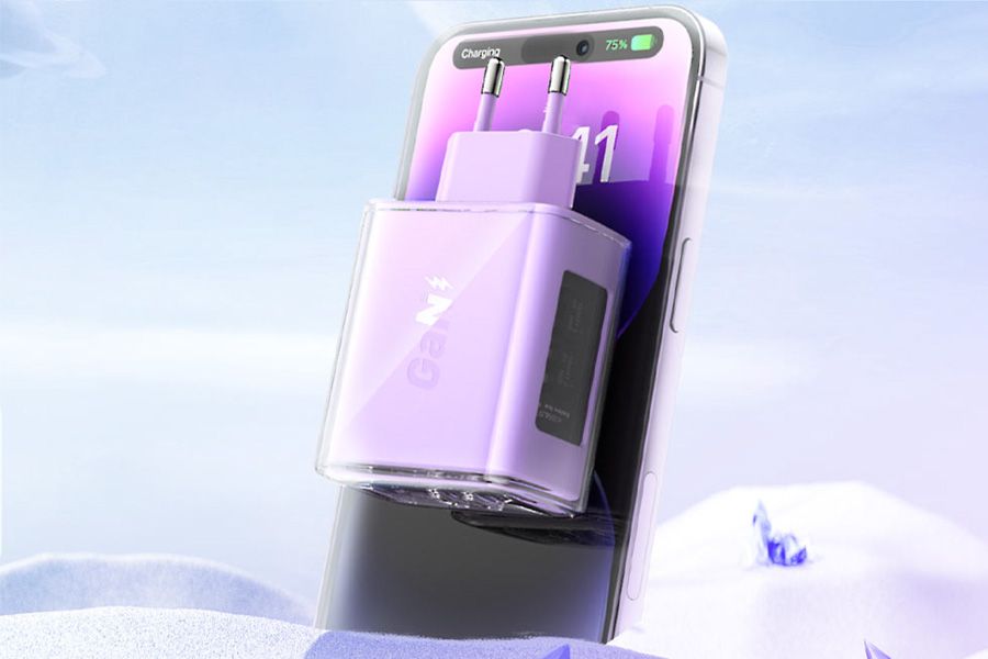 Ładowarka GaN o mocy do 65 W Acefast (A45)