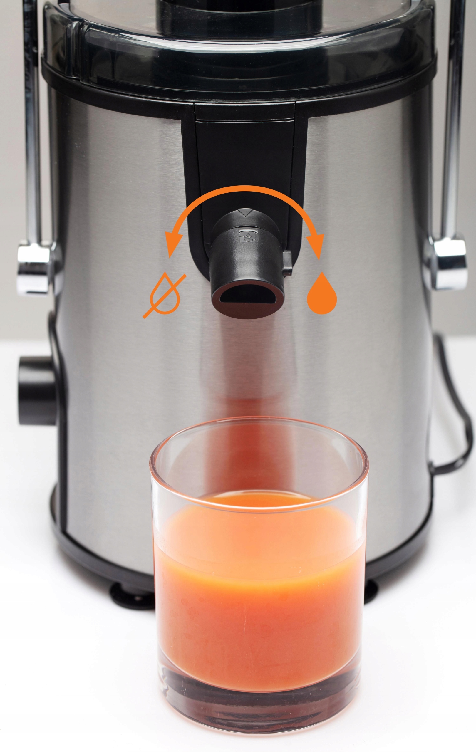 Funkcjonalność z dwoma prędkościami i blokadą kapania