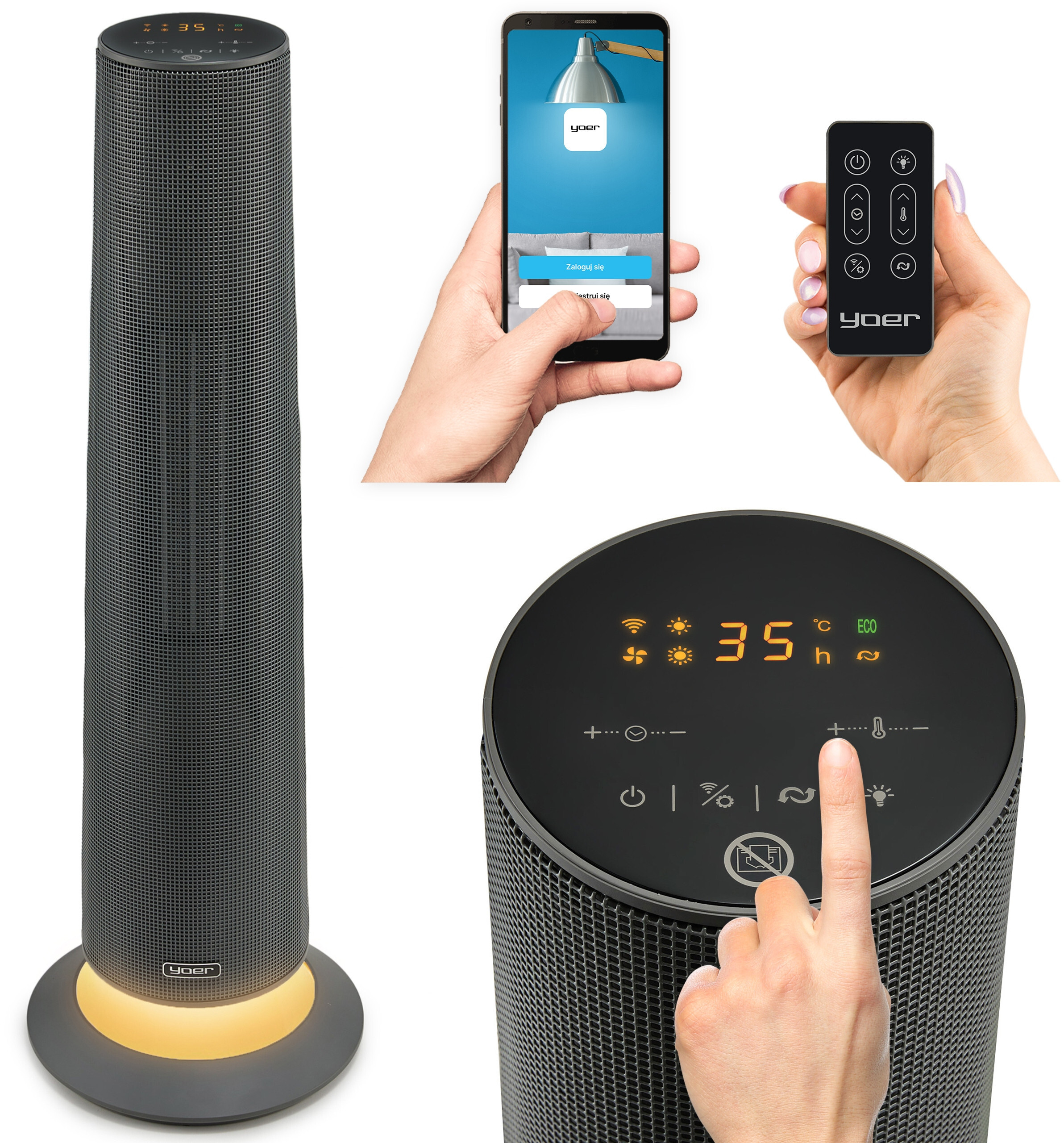 Funkcje dodatkowe – Zdalne sterowanie i programator czasowy