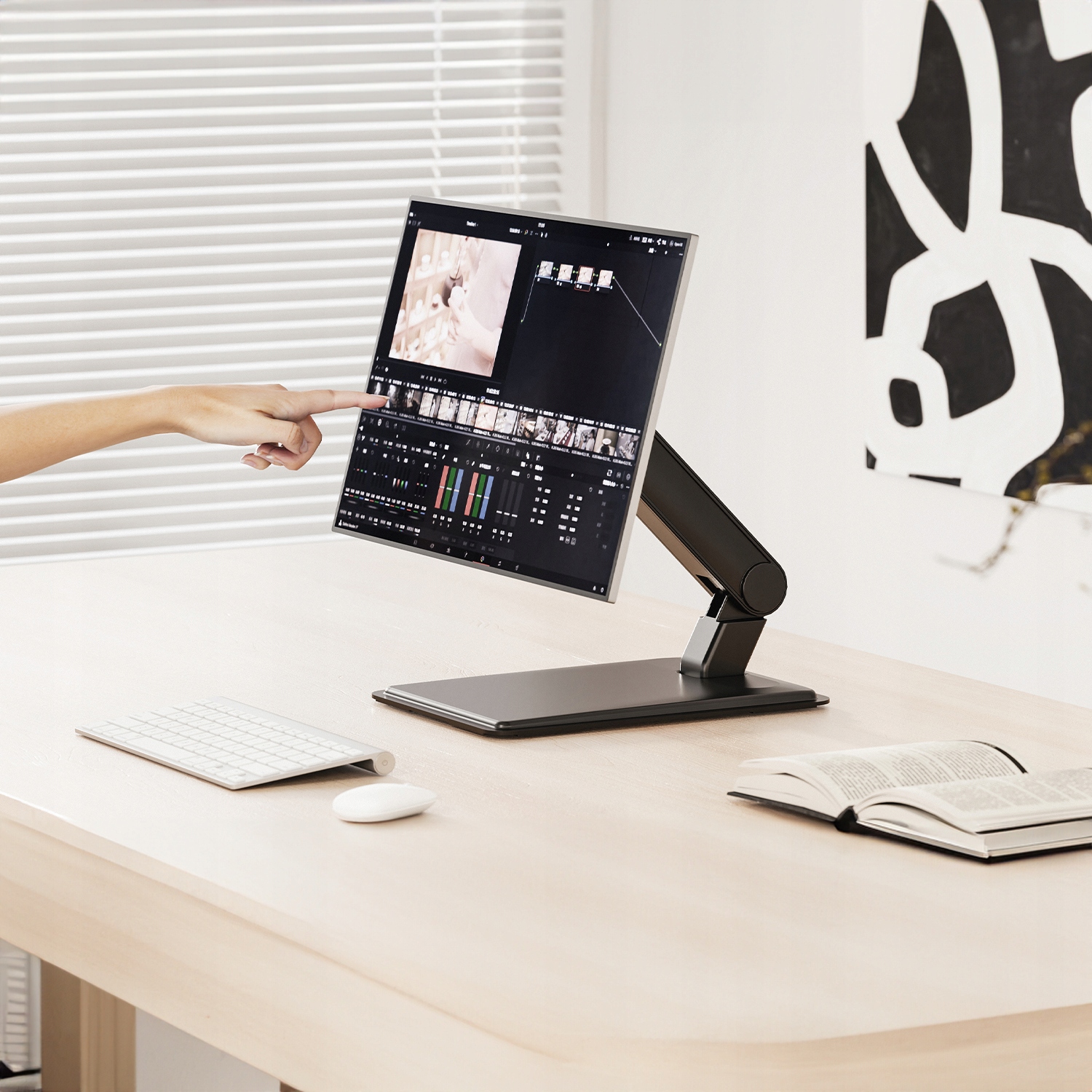 Stojak biurkowy na monitor 17 - 32 MC-989