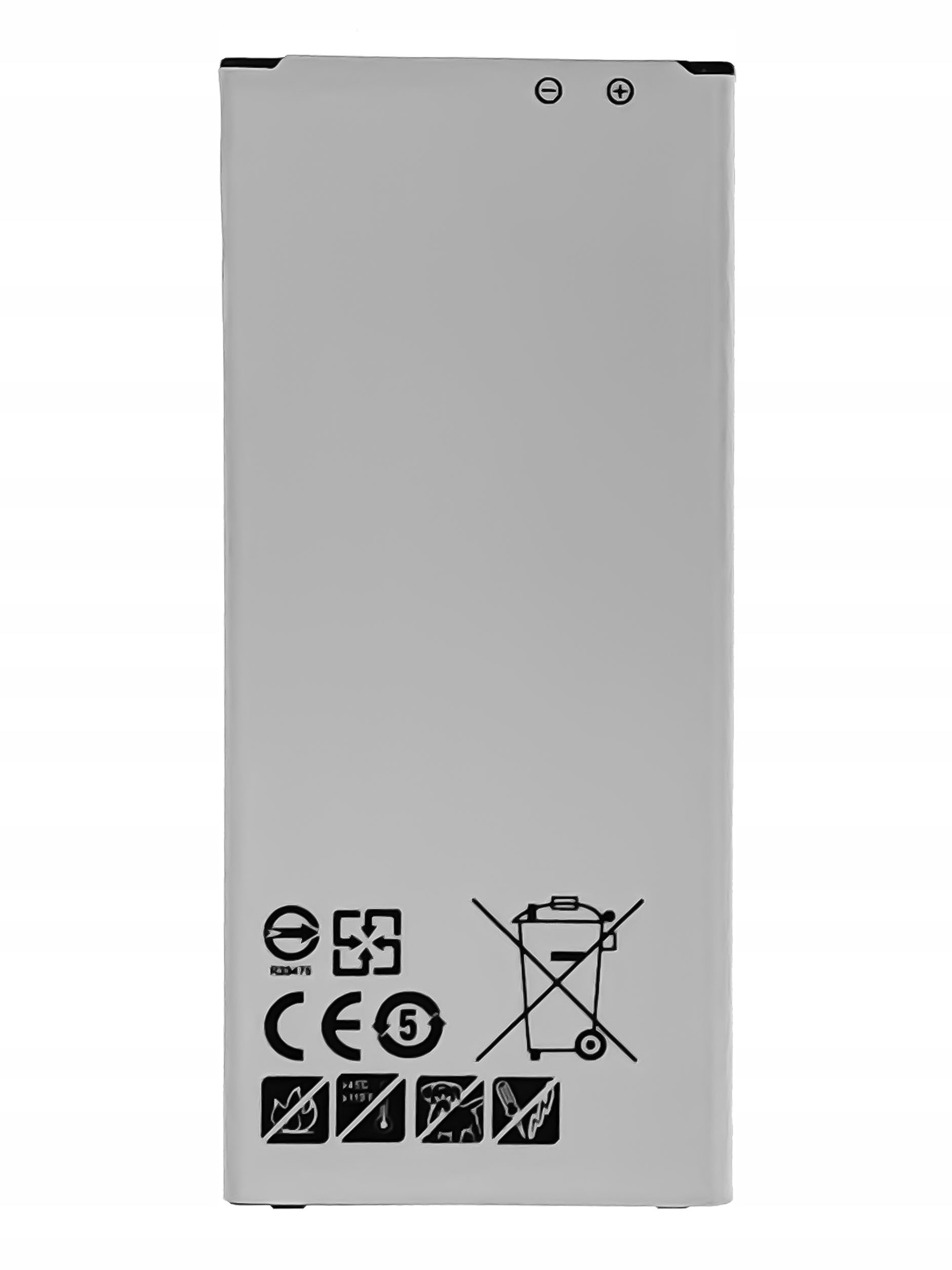 Wymiary baterii: długość 3,70 cm, wysokość 8,40 cm, głębokość 0,40 cm