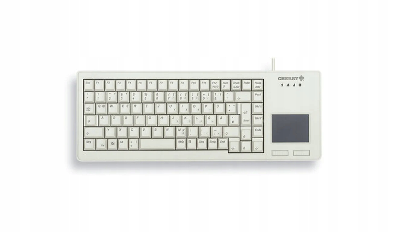 Klawiatura Cherry XS Touchpad (G84-5500LUMEU-0) – Kompaktowe rozwiązanie dla wygody i precyzji