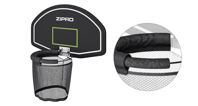 ZIPRO zestaw do koszykówki na trampolinie