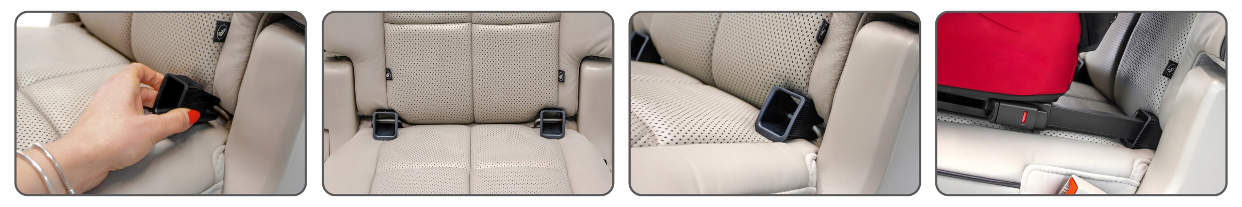 System mocowania ISOFIX + Top Tether – Szybki i bezpieczny montaż