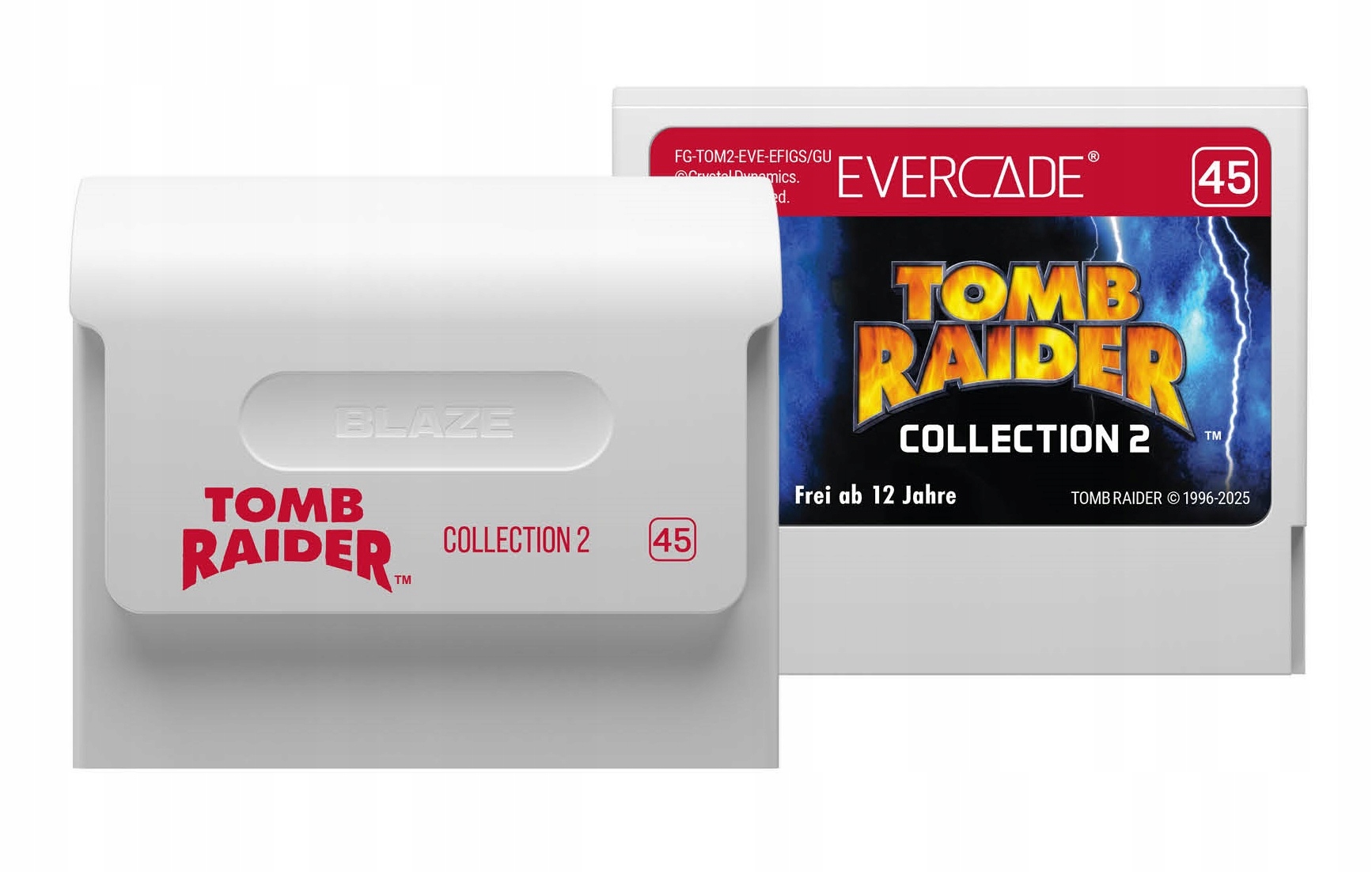 Nowy format Giga Cart Evercade Cartridge