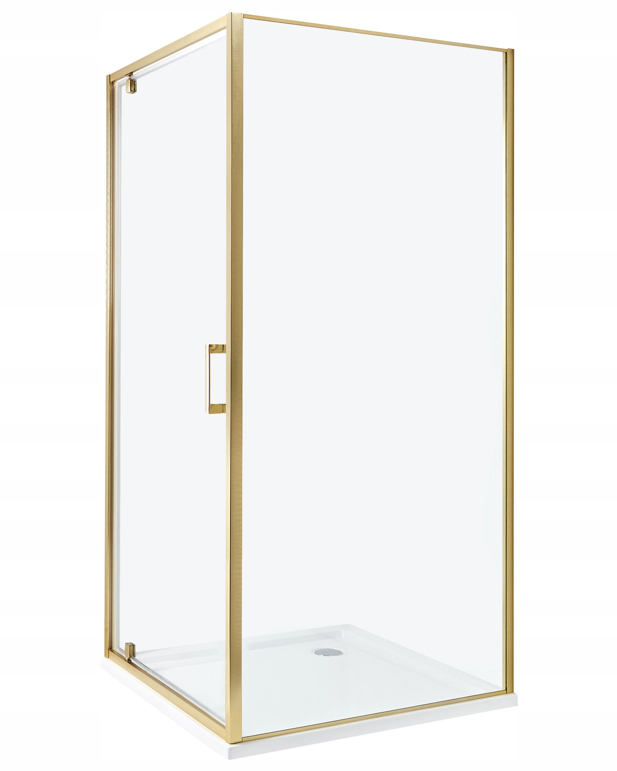 Kabina prysznicowa DARLI 90 x 90 x 185 cm Złoty – Elegancja i funkcjonalność w Twojej łazience