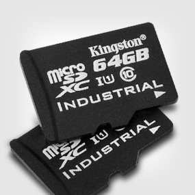 Przemysłowa karta microSD UHS-I odporna na skrajne temperatury 