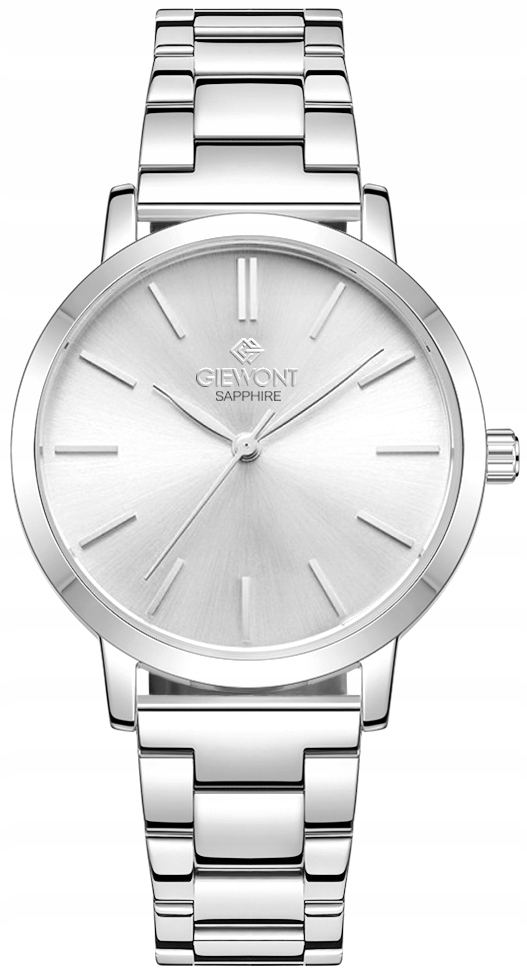 Zegarek Damski Giewont Sapphire Srebrny GW2360-B1 – Elegancja na każdą okazję