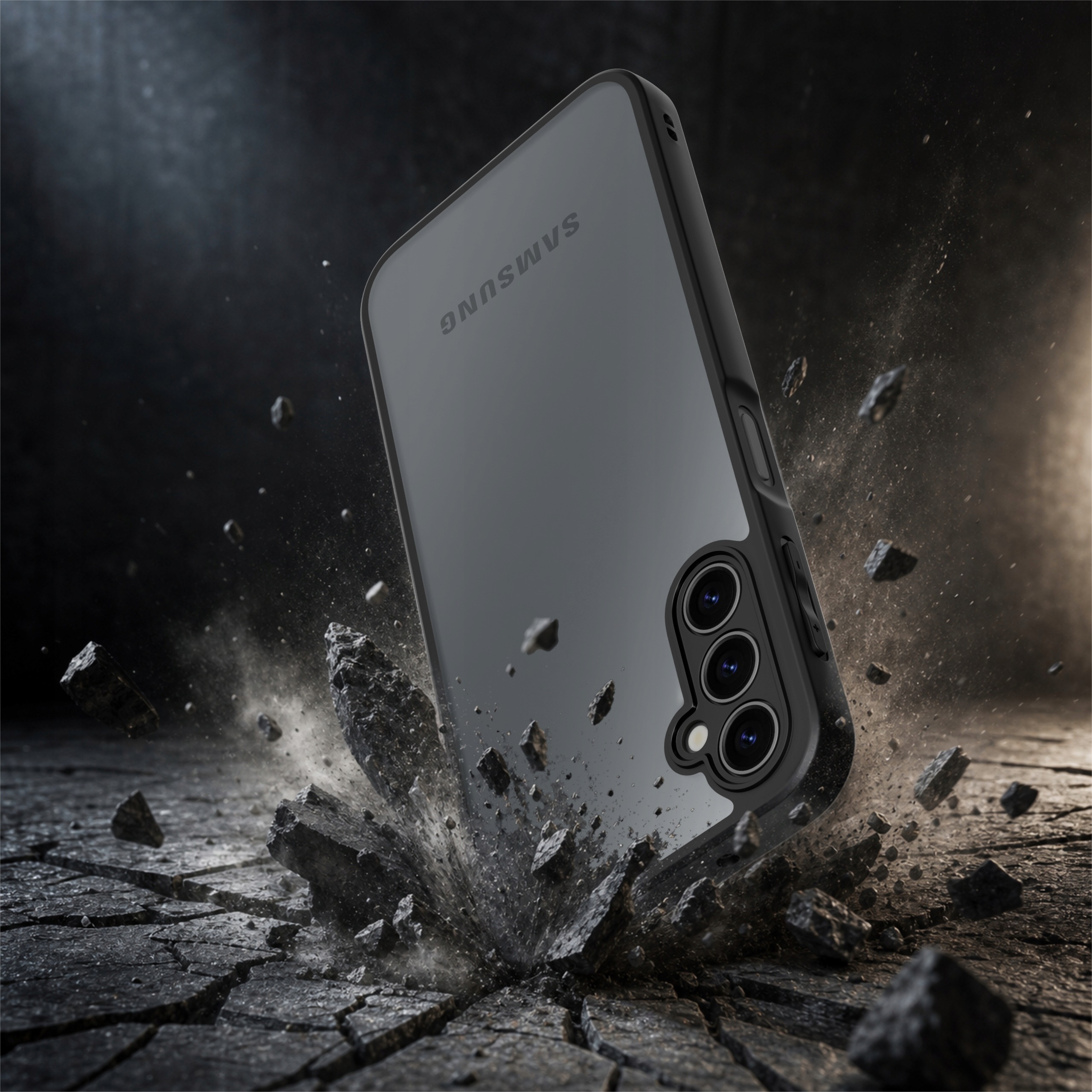 Etui Do Samsung A14 5G Wzmacniane Matowe Czarne – Idealna Ochrona dla Twojego Smartfona