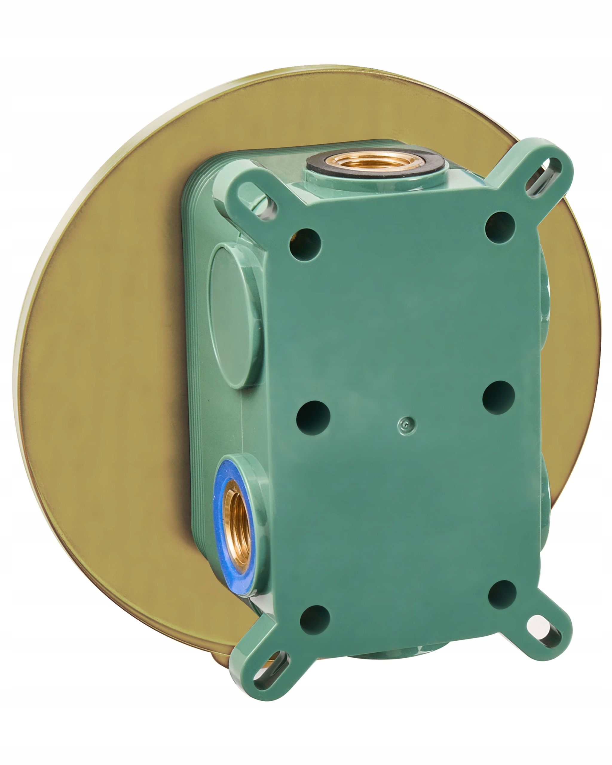 Wykonanie z wytrzymałego mosiądzu i stali nierdzewnej